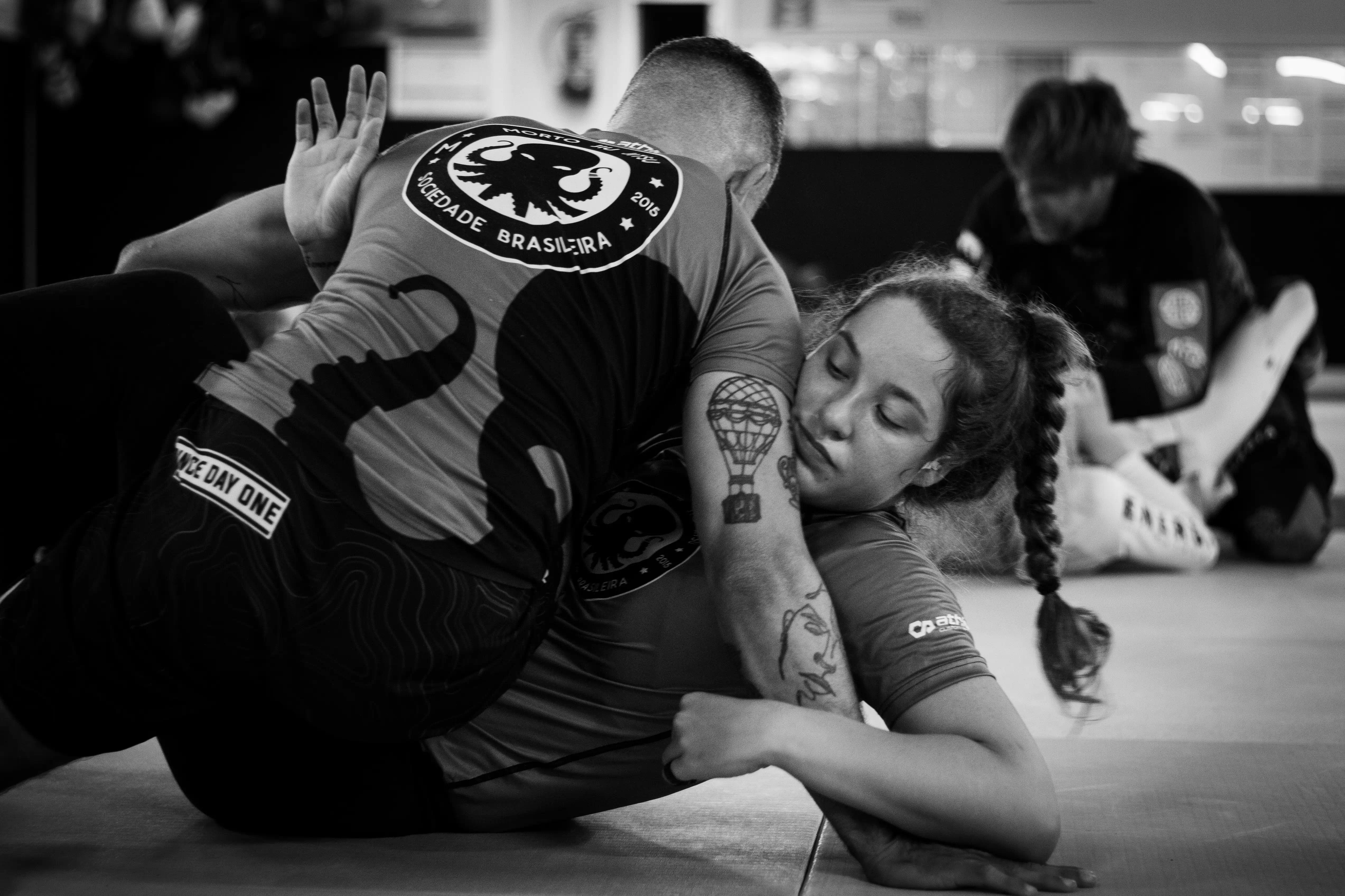 BJJ training at Morto Academy